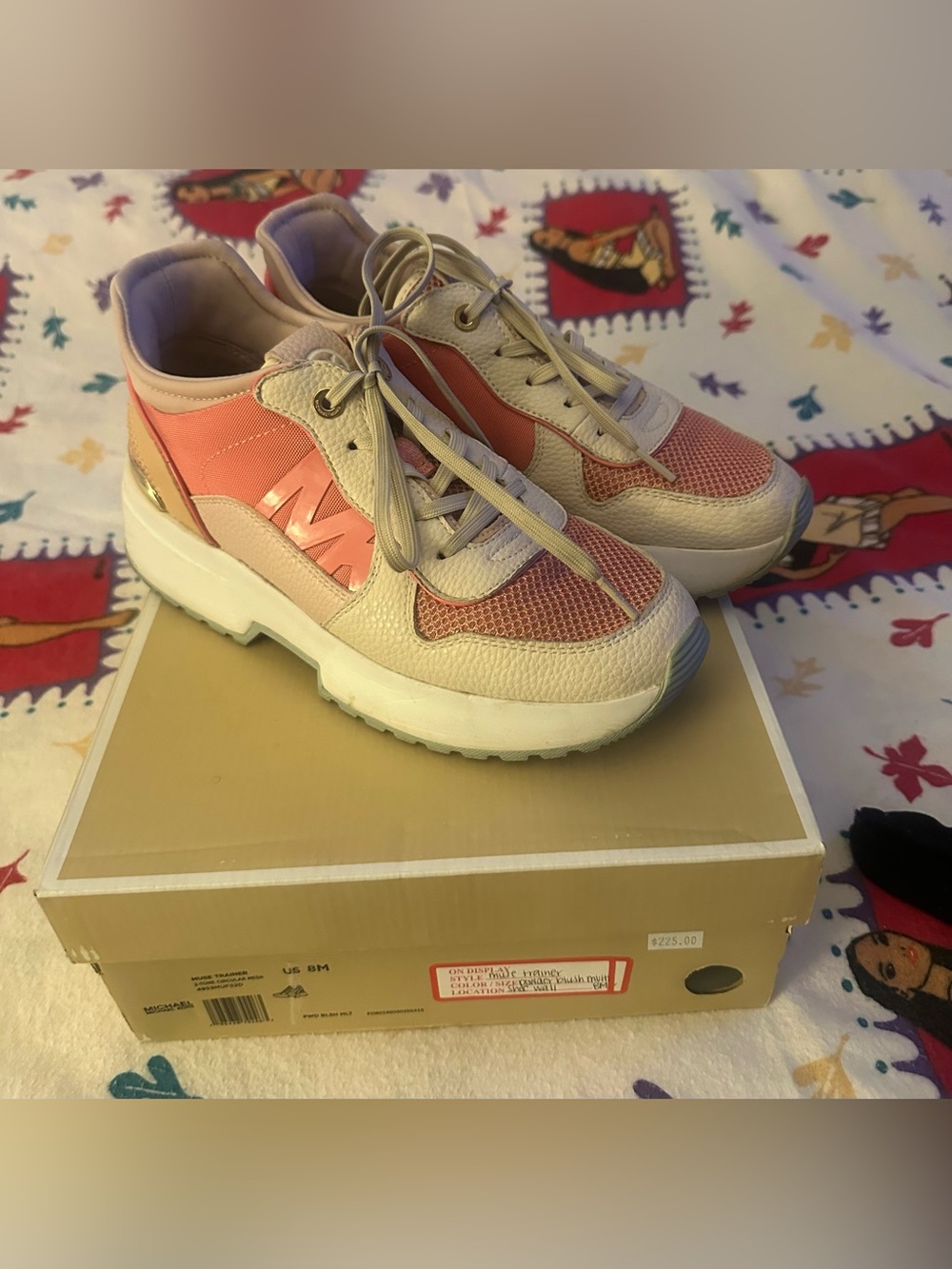 Michael Kors Sneakers Pre Owned Size 8